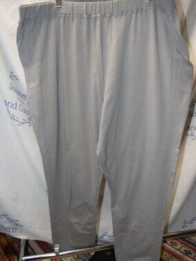Soft Focus Gray Leggings, Pullon Size 30/32, 3X